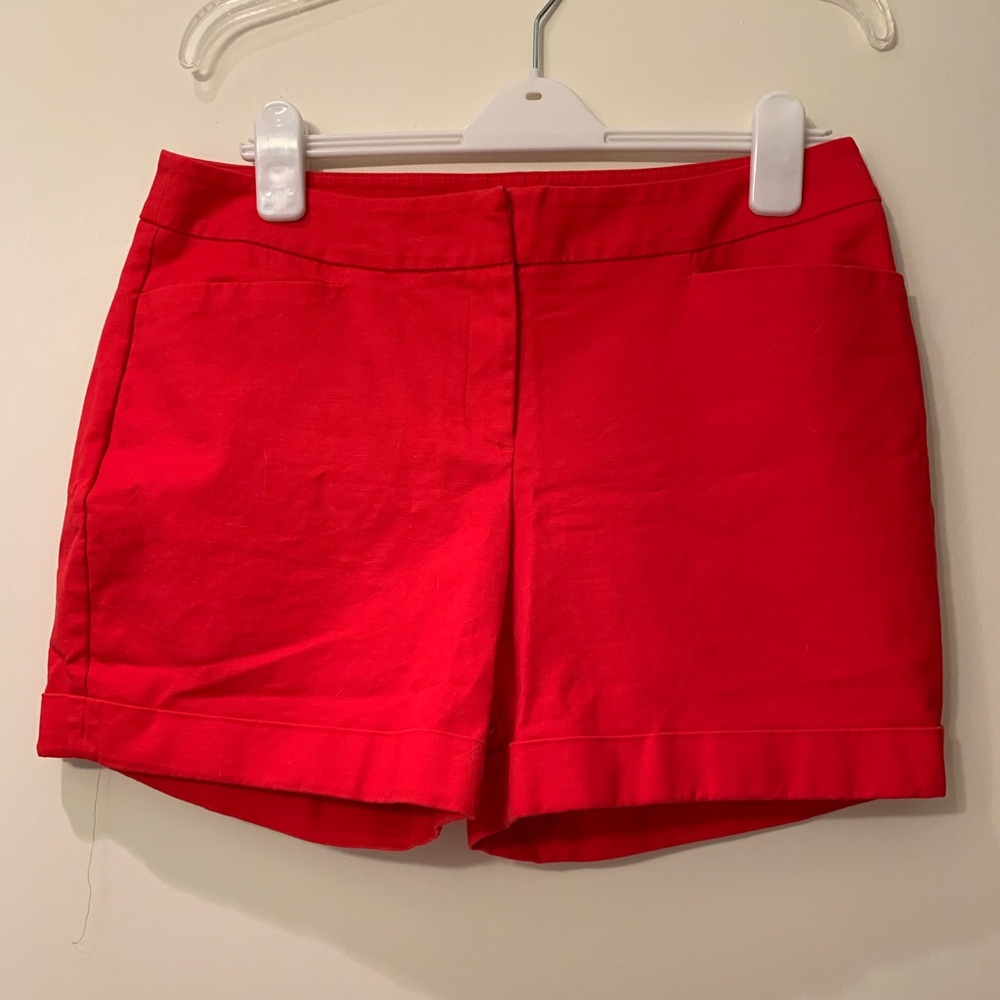 Apt. 9 Women Mid-rise Shorts Red Size 10 EUC
